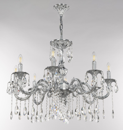 Люстра с хрустальными подвесками AL79101/8/250 A NW Bohemia Ivele Crystal (Богемия Ивеле Кристалл) фото 5