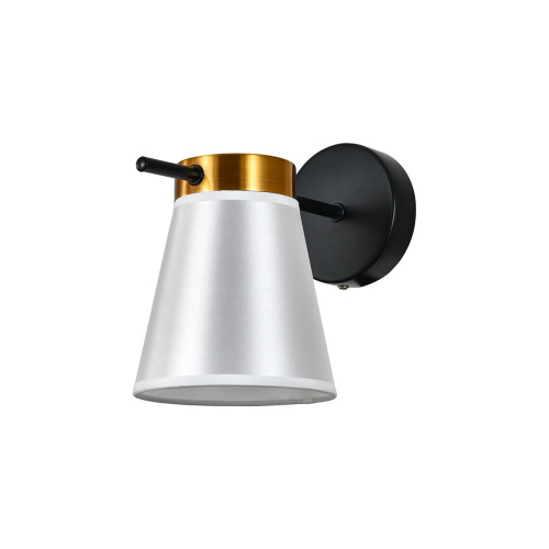 Настенный светильник 120005/1W E14*40W Black/Gold фото 2