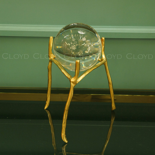 Статуэтка Cloyd арт.50163 / выс. 24 см - золото / серия 1637 фото 4