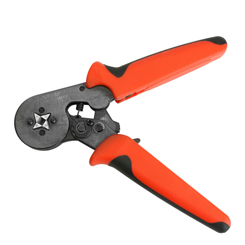 Кримпер STEKKER CTLS006-240 для обжима клемм и наконечников 0,25-10мм2, красный фото 2