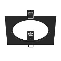 217817 Рамка INTERO 111 QUADRO ЧЕРНЫЙ
