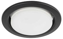 Светильник встраиваемый ЭРА KL35 SBK (к) Set 10 под лампу GX53 черный матовый с термокольцом набор 10 шт Б0071343