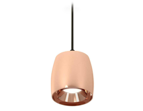Комплект подвесного светильника Ambrella light Techno Spot XP1144001 PPG/SBK золото розовое полированное/черный песок (A2302, C1144, N7035)