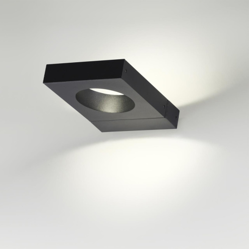 6653/5WL NATURE ODL24 000 черный/металл/акрил Уличный настенный светильник IP54 LED 5W 4000K AC85-265V COMO фото 3