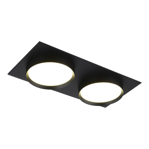 ST258.408.02 Св-к встр. Черный GX53 2*50W IP20 L220xW109xH43 220V Без ламп Встраиваемые светильники фото 3