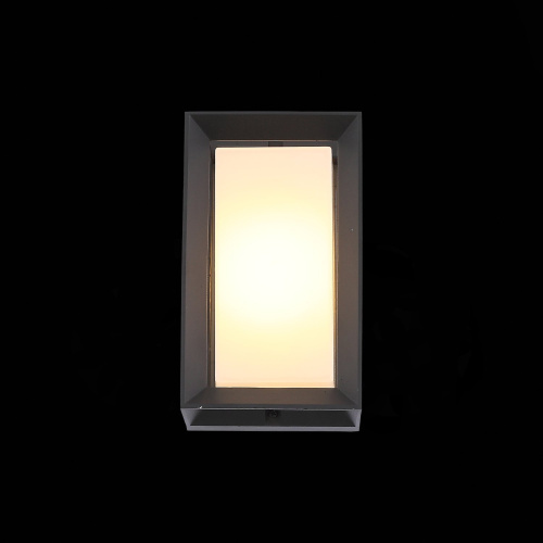 SL077.411.01 Светильник уличный настенный ST-Luce Черный/Белый LED 1*6W 3000K CUBISTA фото 6