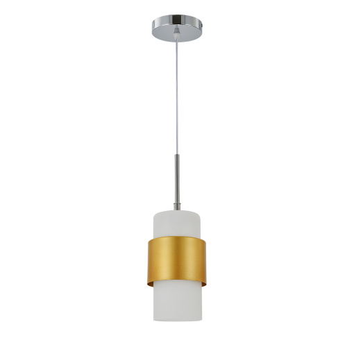 Подвесной светильник Escada 1169/1S E14*40W Chrome/Gold фото 2 Подвесной светильник Escada 1169/1S E14*40W Chrome/Gold фото 2