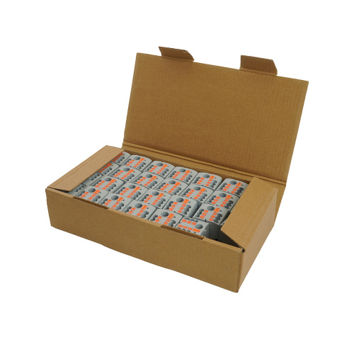 LD580 PTFIX 6-06/25 Зажим блочный PT распред. на 6 точ,сеч 2,5 мм2,690V,41А, интегр.1 точка,серый фото 2