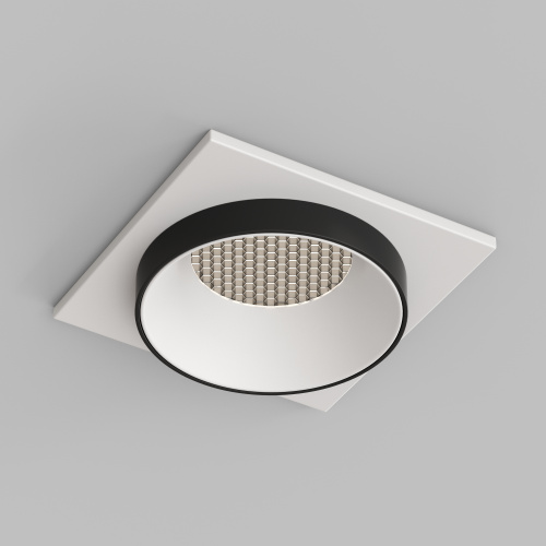 DK2402-BK Встраиваемый светильник, IP 20, 50 Вт, GU10, черный, алюминий фото 4 DK2402-BK Встраиваемый светильник, IP 20, 50 Вт, GU10, черный, алюминий фото 4