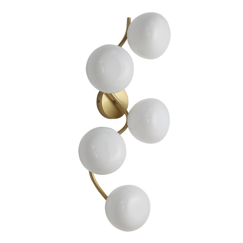 SL1519.301.05 Светильник настенный ST-Luce Латунь/Белый G9 5*5W 4000K SWEVEN фото 6