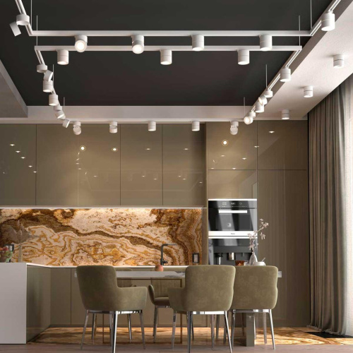 Трековый трехфазный светодиодный светильник Novotech Port Groda 358780 фото 2