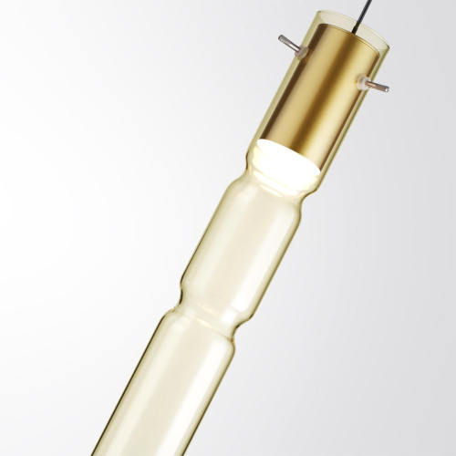5059/5LA PENDANT ODL24 385 золотой/янтарный/металл/стекло Подвес LED 5W 3000K SCROW фото 3 5059/5LA PENDANT ODL24 385 золотой/янтарный/металл/стекло Подвес LED 5W 3000K SCROW фото 3