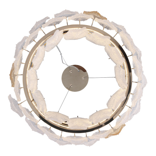 SL6135.213.01 Светильник подвесной ST-Luce золото/прозрачный, янтарный LED 1*42W 3000K LIGHTSOME фото 4 SL6135.213.01 Светильник подвесной ST-Luce золото/прозрачный, янтарный LED 1*42W 3000K LIGHTSOME фото 4