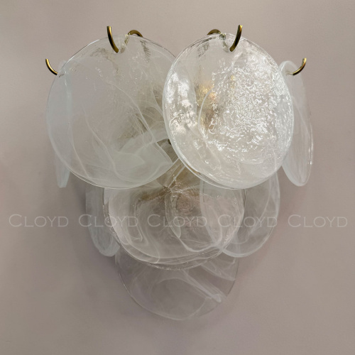 Бра Cloyd LINZE-B W2 / выс. 32 см - латунь - белое стекло (арт.20482) фото 3 Бра Cloyd LINZE-B W2 / выс. 32 см - латунь - белое стекло (арт.20482) фото 3