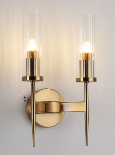 Бра с двумя плафонами латунь E14 39см Zortes CANDLE ZRS.16204.2 фото 6 Бра с двумя плафонами латунь E14 39см Zortes CANDLE ZRS.16204.2 фото 6