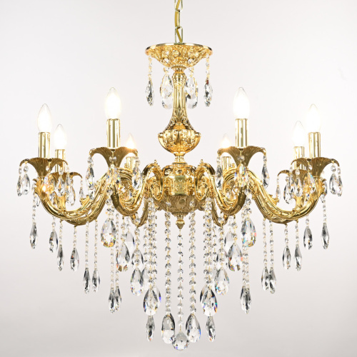 Люстра с хрустальными подвесками AL79101/8/250 B G Bohemia Ivele Crystal (Богемия Ивеле Кристалл) фото 3 Люстра с хрустальными подвесками AL79101/8/250 B G Bohemia Ivele Crystal (Богемия Ивеле Кристалл) фото 3