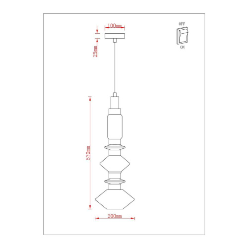 Подвесной светодиодный светильник Arte Lamp Fiorato A2442SP-16PB фото 2