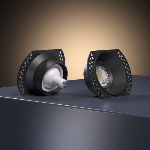 Светильник встраиваемый Renzo черный 25018/01 фото 4 Светильник встраиваемый Renzo черный 25018/01 фото 4