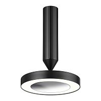359279 OVER NT23 280 черный Светильник накладной светодиодный IP20 LED 18W 85-265V 1350Лм 3000К MIRROR