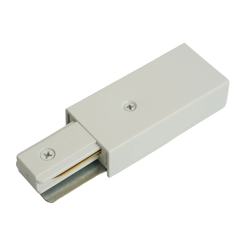 Cоединитель - коннектор для шинопровода, белый, LD1022