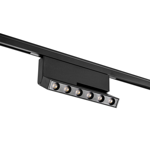 206937 Светильник линейный поворотный 24V д/трека LINEA LED 6W 500LM 30G ЧЕРНЫЙ 3000K фото 2 206937 Светильник линейный поворотный 24V д/трека LINEA LED 6W 500LM 30G ЧЕРНЫЙ 3000K фото 2