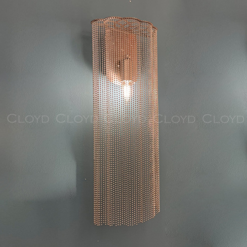Бра Cloyd ONASSIS W1 / выс. 50 см - никель сатин (арт.20403) фото 3