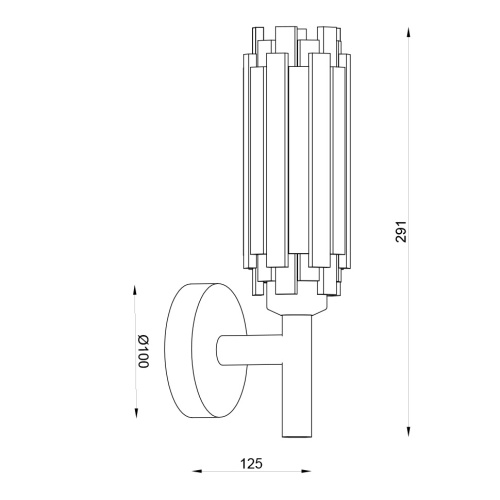 Бра Passion Brass FL1219-1W