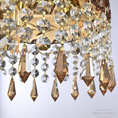 Подвесной светильник 5478/22 G Amber/M-1F Drops K721 Bohemia Ivele Crystal (Богемия Ивеле Кристалл) фото 2