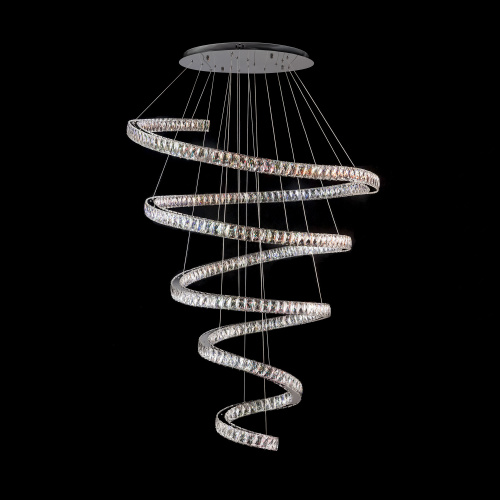 Eletto Olimpia EL330P140 LED Люстра хрустальная с пультом Хром фото 3 Eletto Olimpia EL330P140 LED Люстра хрустальная с пультом Хром фото 3