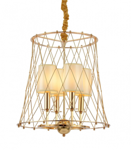 Подвесная люстра Lumina Deco Berton LDP 8013-4 F.GD Подвесная люстра Lumina Deco Berton LDP 8013-4 F.GD