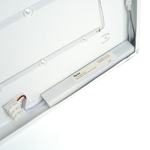 Светодиодная панель Feron AL2117 встраиваемая 40W 4000K  рассеиватель с 3D эффектом белый фото 9