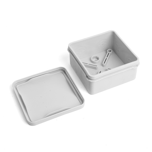 Коробка разветвительная 2х компонентная HF EBX40-48-67, 80*80*40мм, 8 вводов, IP67, серая (GE42435) фото 6