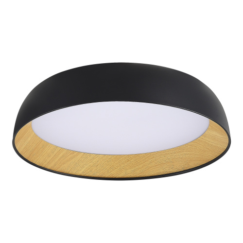 SLE1812-402-01 Светильник потолочный Черный, Древесный/белая LED 1*36W 4000K MUSE фото 8