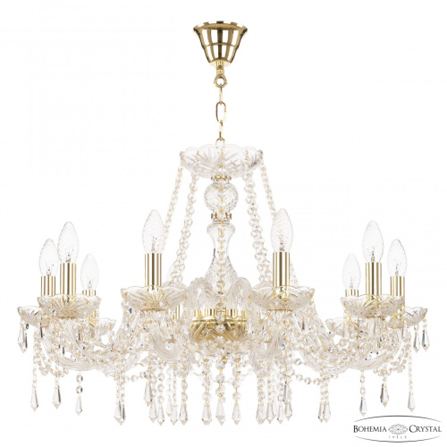 Люстра хрустальная 104/10/240 G Bohemia Ivele Crystal (Богемия Ивеле Кристалл) Люстра хрустальная 104/10/240 G Bohemia Ivele Crystal (Богемия Ивеле Кристалл)