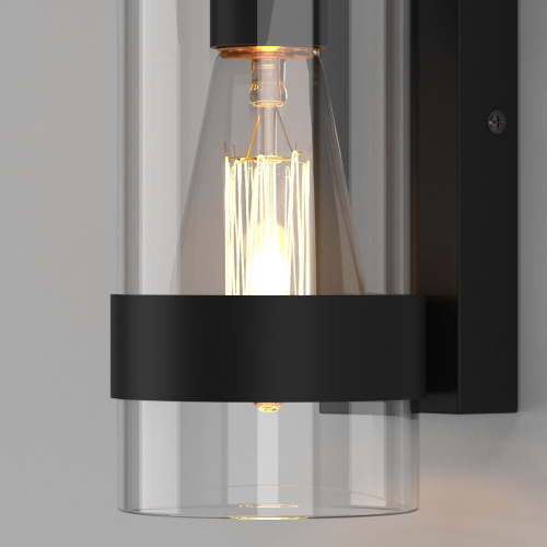 Уличный настенный светильник Falcon 35167/D черный фото 5 Уличный настенный светильник Falcon 35167/D черный фото 5