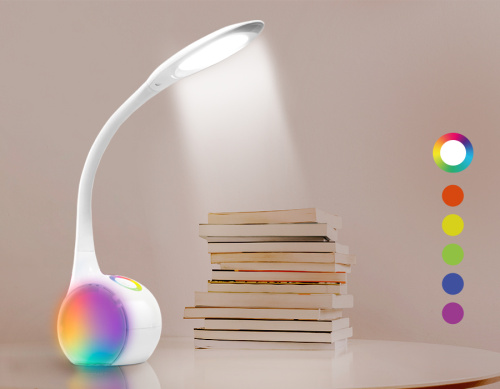 Светодиодная настольная лампа 4200K+RGB 7.5Вт фото 3