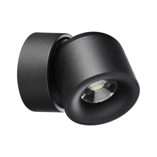 358809 OVER NT21 416 черный Светильник накладной светодиодный IP20 LED 10W 850Лм 4000K 220V GESSO фото 5