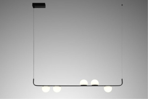 Подвесная светодиодная люстра Arte Lamp Poplar A2174SP-5BK Подвесная светодиодная люстра Arte Lamp Poplar A2174SP-5BK