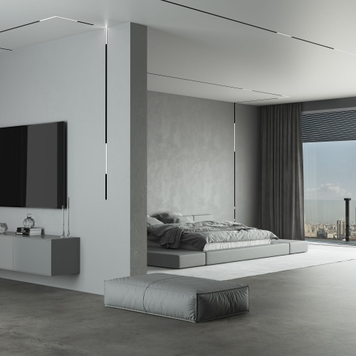 Трековый светильник 24W 4200K Link черный Slim Magnetic 85029/01 фото 4