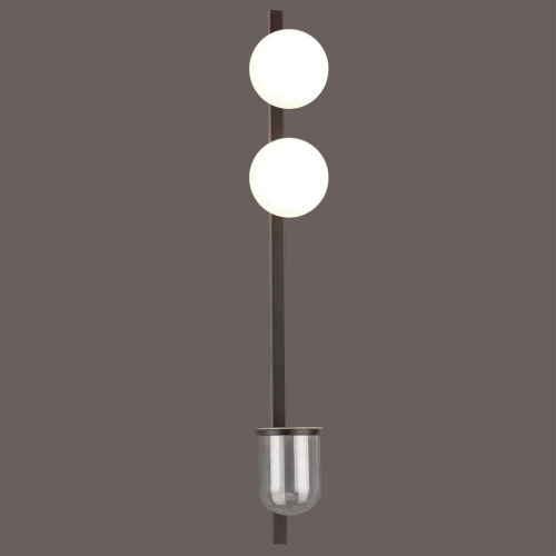4681/2WA WALLI ODL20 463 черный/белый Настенный светильник E14 2*40W 220V FLOWER фото 4 4681/2WA WALLI ODL20 463 черный/белый Настенный светильник E14 2*40W 220V FLOWER фото 4