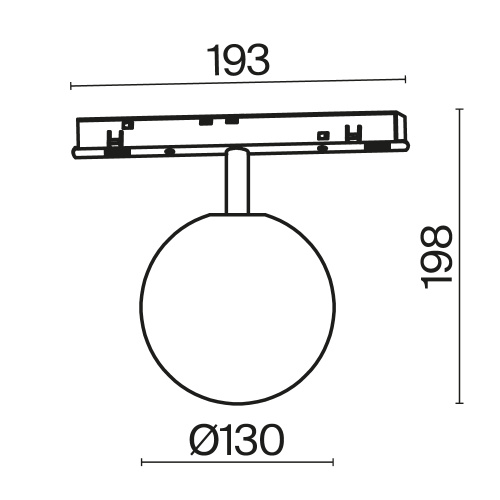 Трековый светильник Technical TR038-4-5WTW-DD-B фото 4