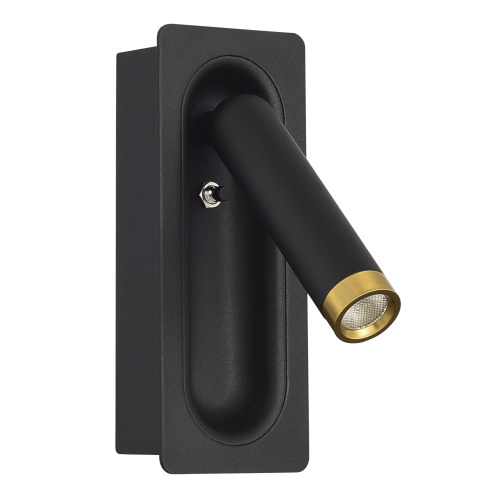 SL6238.401.01 Светильник настенный ST-Luce черный/черный,латунь LED 1*3W 4000K PARILLA фото 8