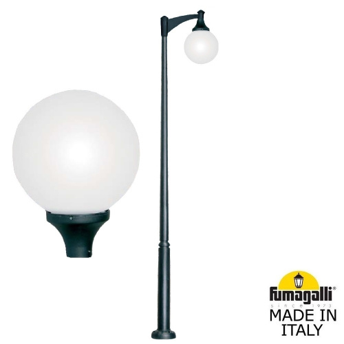 Парковый фонарь FUMAGALLI EKTOR 4000 MIDIPILAR/GLOBE 400 modern 1L G41.372.A10.AYE27 Парковый фонарь FUMAGALLI EKTOR 4000 MIDIPILAR/GLOBE 400 modern 1L G41.372.A10.AYE27