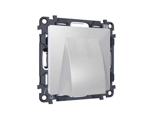 Комплект вывода кабеля с фиксатором Ambrella Volt ALFA Серебро глянец QUANT (AP4158, VM238) MA415810