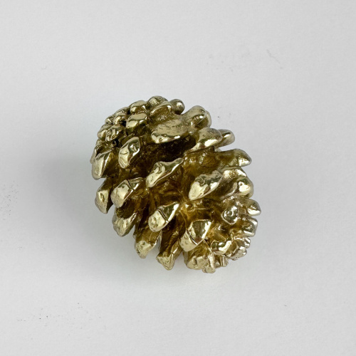 Ручка-кнопка MOS005 brass фото 2