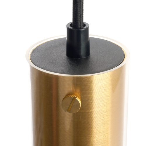 Светильник потолочный Feron ML1898 Barrel LUMINA levitation на подвесе MR16 35W 230V, золото, черный, 55*200 фото 7