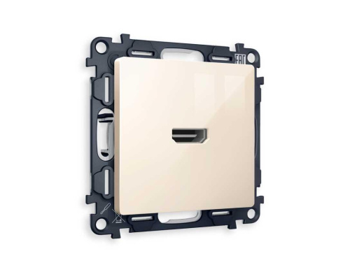 Комплект механизма розетки HDMI 2.0 AMBRELLA VOLT ALFA Бежевый глянец 40V/500mA 2.0GHz 5-18Gbit/s QUANT (AP3140, VM222) MA314010 Комплект механизма розетки HDMI 2.0 AMBRELLA VOLT ALFA Бежевый глянец 40V/500mA 2.0GHz 5-18Gbit/s QUANT (AP3140, VM222) MA314010