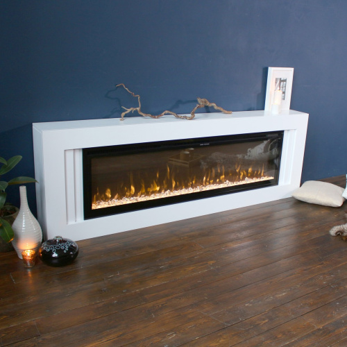 Электрокамин RealFlame Stockholm 60 WT белый с очагом Saphir 60 фото 8 Электрокамин RealFlame Stockholm 60 WT белый с очагом Saphir 60 фото 8