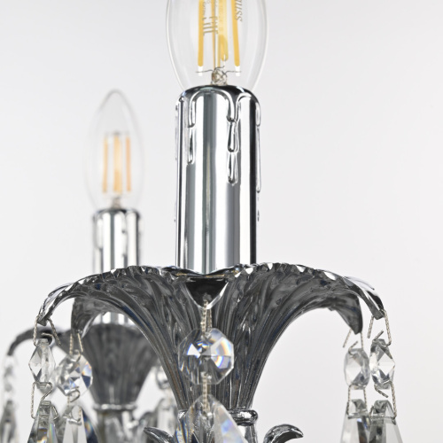 Люстра с хрустальными подвесками AL79101/10/250 A Ni Bohemia Ivele Crystal (Богемия Ивеле Кристалл) фото 7