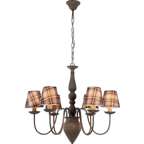 Подвесная люстра Arte Lamp SCOTCH A3090LM-6GY